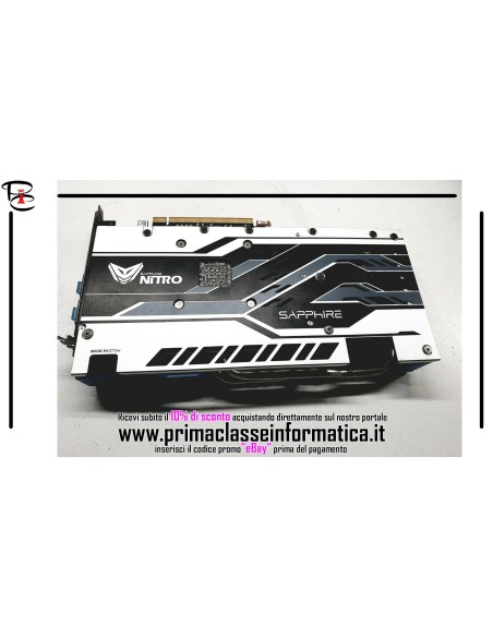 SAPPHIRE NITRO+ Radeon RX580 8G Scheda Grafica SPECIAL EDITION - Mining Ethereum
