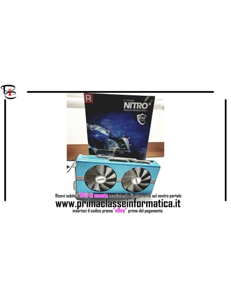SAPPHIRE NITRO+ Radeon RX580 8G Scheda Grafica SPECIAL EDITION - Mining Ethereum