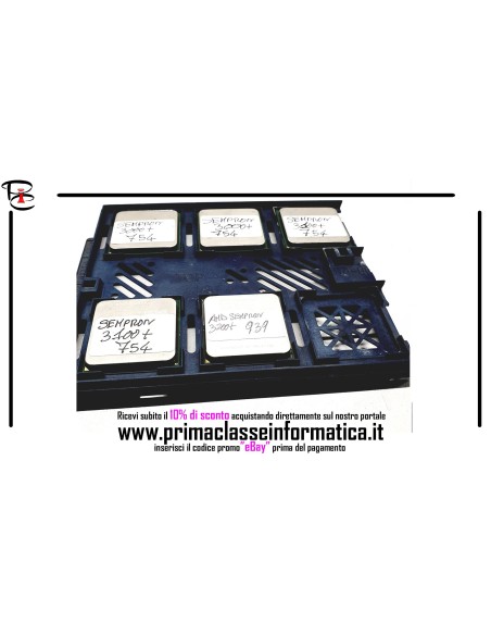 Stock 5pz Processori AMD Socket 754 - 939- Smpron e Athlon TUTTI FUNZIONANTI!!!