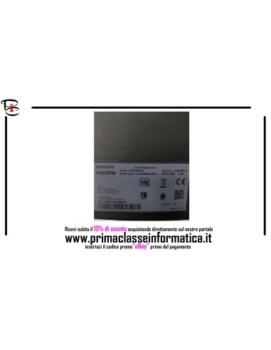 Samsung C24F390 24" Full HD LED Curvo Monitor -...