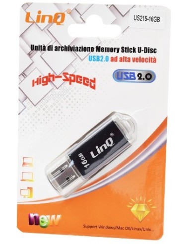 16Gb - LinQ US215-16GB Usb 2.0