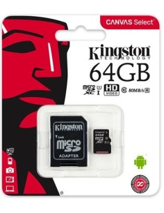 64Gb - Kingston SDCS/64GB Canvas Ed.