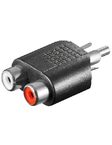 Adattatore  Stereo Audio Giunto Doppio 2 X RCA