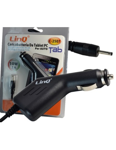 ALIMENTATORE D´AUTO PER TABLET 10W 2A