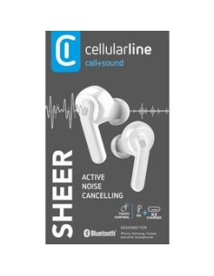 Auricolare BlueTooth SHEER CellularLine White