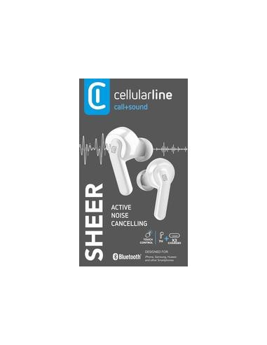 Auricolare BlueTooth SHEER CellularLine White