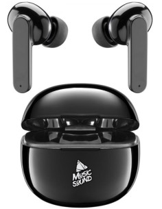 Auricolare BlueTooth True Wireless TWS in Ear Music Black