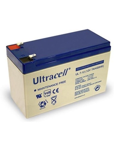 Batteria UPS Ricaricabile 12V 7Ah Ultracell IBT-PS-UL712