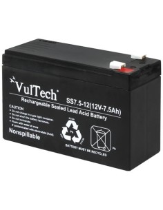 Batteria UPS Ricaricabile 12V 7Ah Vultek VS-12V7AH