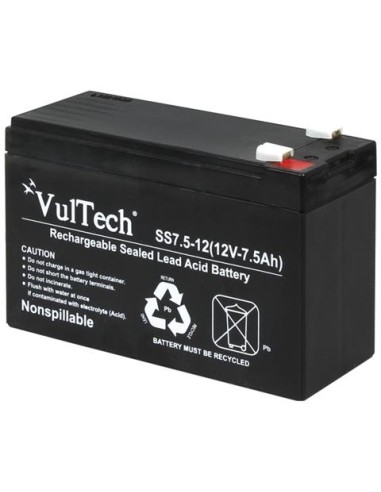 Batteria UPS Ricaricabile 12V 7Ah Vultek VS-12V7AH
