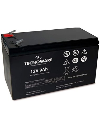 Batteria UPS Ricaricabile 12V 9Ah Tecnoware