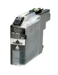 Cartuccia Brother LC-123BK Black Compatibile