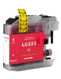 Cartuccia Brother LC-223MA Magenta Compatibile