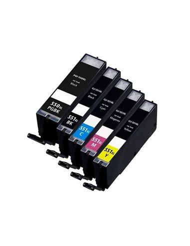 Cartuccia Canon PGI-551 YE XL Chip Compatibile