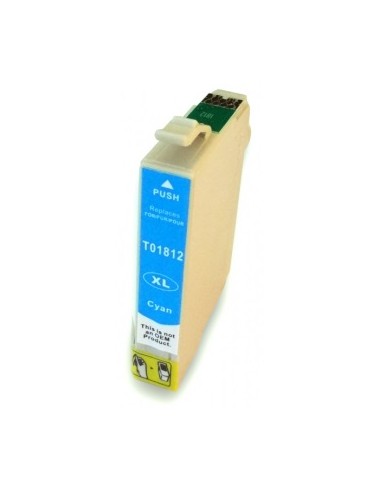 Cartuccia Epson T1812 Cyano Compatibile