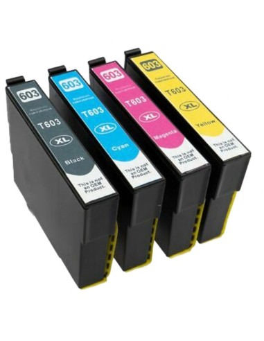 Cartuccia Epson T603XL Cyano Compatibile