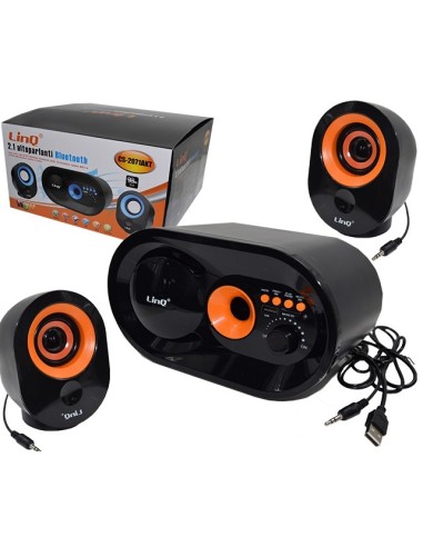 Casse 2.1 BlueTooth- LinQ [CS-2071AKT]