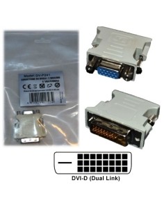 Connettore DVI-D (Dual Link) to VGA 15pin- cod. DV-P241