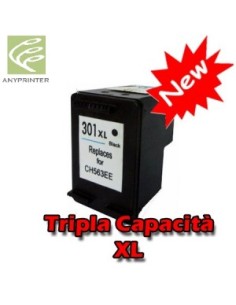 HP Cartuccia d´inchiostro HP 301, COMPATIBILE, 20 ml, 350 Pagine, Nero
