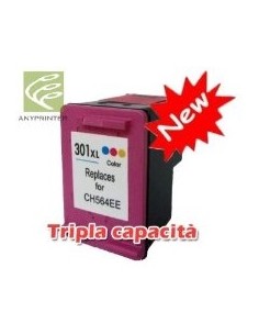 HP Cartuccia d´inchiostro HP 301, COMPATIBILE, 21 ml, 350 Pagine, Color
