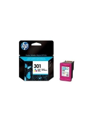 HP Cartuccia d´inchiostro HP 301, Originale, 3 ml, 165 Pagine, Tricolore
