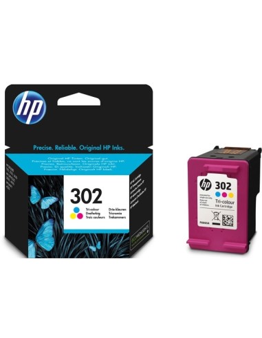 HP Cartuccia d´inchiostro HP 302, Originale, 3 ml, 165 Pagine, Colore