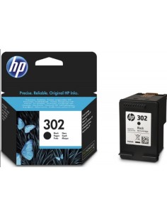HP Cartuccia d´inchiostro HP 302, Originale, 3 ml, 190 Pagine, Nero