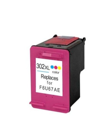 HP Cartuccia d´inchiostro HP 302XL, COMPATIBILE,  18ml, 485 Pagine, COLORE