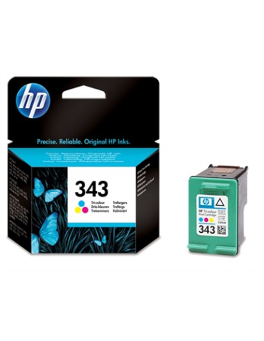 HP Cartuccia d´inchiostro HP 343, Originale, 7 ml, 260 Pagine, Tricolore