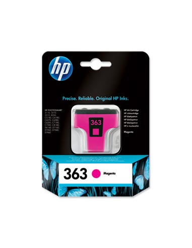 HP Cartuccia d´inchiostro HP 363, Originale, 3.5 ml, 370 Pagine, Magenta