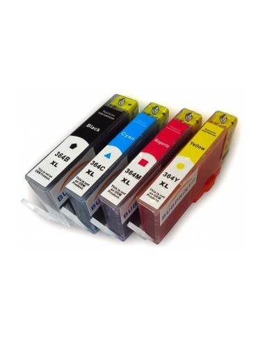 HP Cartuccia d´inchiostro HP 364, COMPATIBILE XL, 15 ml, 250 Pagine, YELLOW.