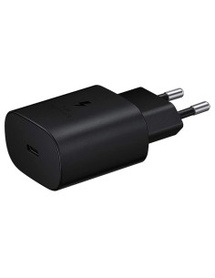 SAMSUNG Caricabatterie rapido da 25 W, Porta USB di Tipo C (Senza Cavo).