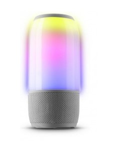 Speaker Bluetooth - CellularLine Wireless Speaker Fluid Led - Gray