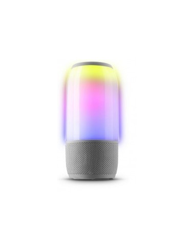 Speaker Bluetooth - CellularLine Wireless Speaker Fluid Led - Gray