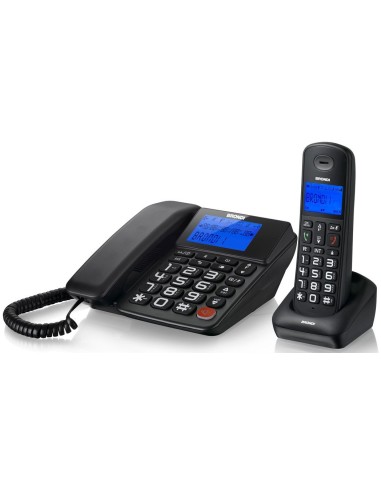 Telefono BRONDI BRAVO STYLE COMBO NERO