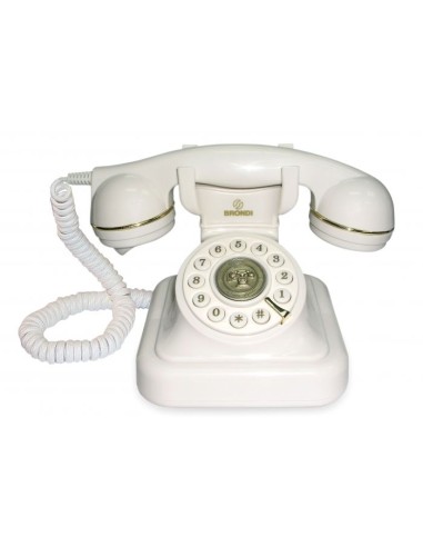 Telefono BRONDI Vintage 20 Bianco