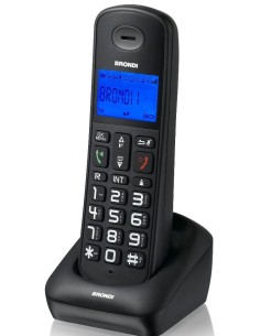 Telefono Cordless BRONDI BRAVO STYLE Nero