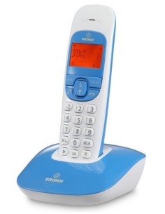 Telefono Cordless BRONDI NICE Bianco/Blu