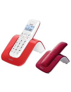 Telefono Cordless Saiet SLIDE Red