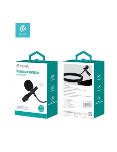DEVIA 354083 -  Microfono Adattatore Smartphone a Filo Apple