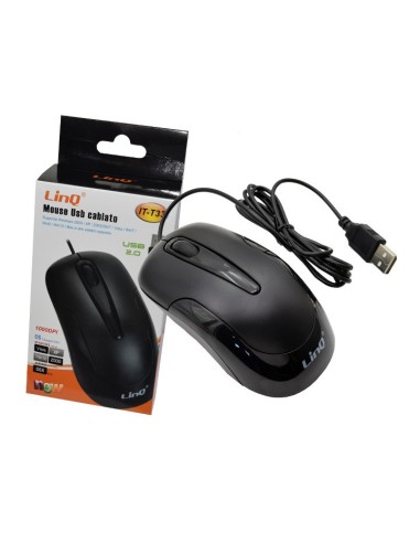 Mouse USB - LinQ 1200 DPI - IT-T33