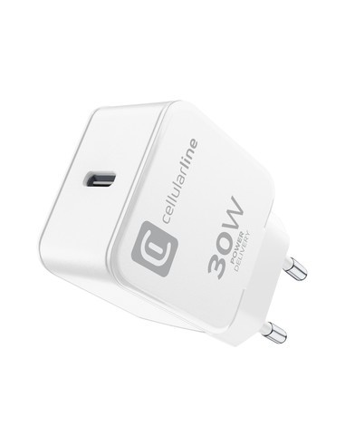 Caricabatterie Rete Apple USB-C Nero 30W [Bianco]