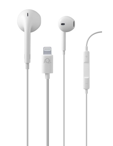 Auricolari STEREO con capsula  lighting [BIANCO]