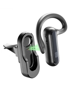 Auricolare BT Car Flat Univ. Nero