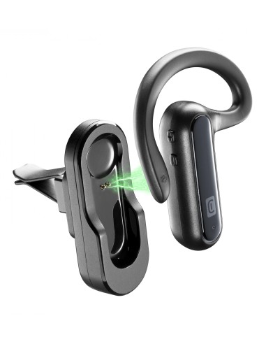 Auricolare BT Car Flat Univ. Nero