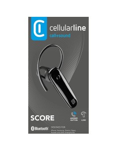 Auricolare BlueTooth  SCORE NERO CellularLine
