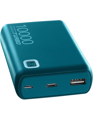 Power Bank 10.000 mAh Verde - CELLULARLINE Essence TURBO