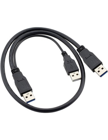 Cavo USB 2.0 da tipo A a doppio tipo A a Y