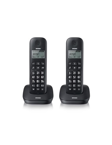 Telefono Cordless BRONDI GALA TWIN Grigio