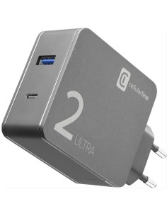 Caricabatterie da Rete - Per NB Dotati di USB-C e Smartphone, 48W con Cavo USB-C to USB-C